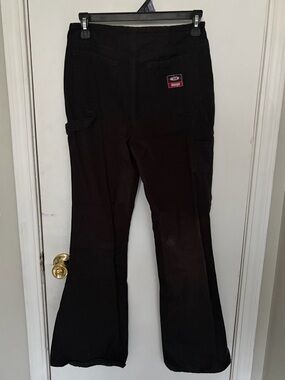 y2k/90’s low rise Bongo Black Carpenter Flared Work Pants - SIZE 7